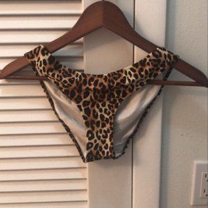 Leopard PINK VS bikini bottoms swim